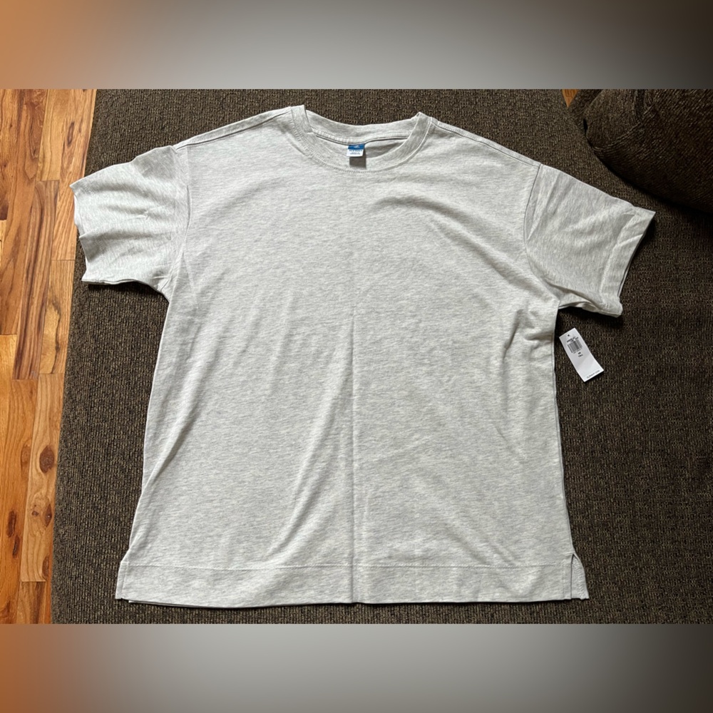 Old Navy Vintage Tee cotton comfy loose fit cropped t-shirt top XS Tall NWT